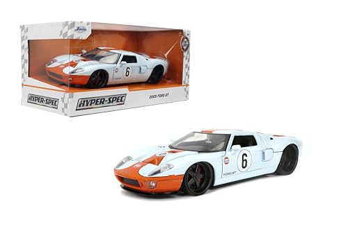 Jada Toys Hyper-Spec 1:24 2005 Ford GT Die-cast miniatura 1