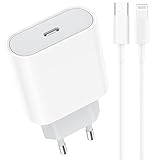 Sakahyro 20W USB C Rapido Cargador con 2M Cable for iPhone 14/14 Pro/14 Pro Max/14 Plus/13/12/11/XS/XS MAX/XR/X, USBC Rápida Carga Cabezal Enchufe Adaptador Pared Charger Corrient