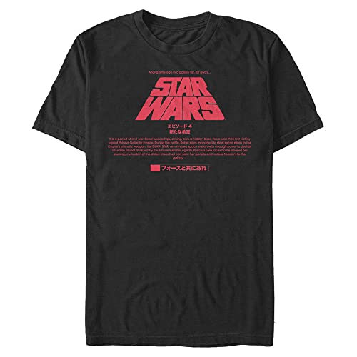 T-shirt Star Wars homme avec impression logo rétro coupe ajustée