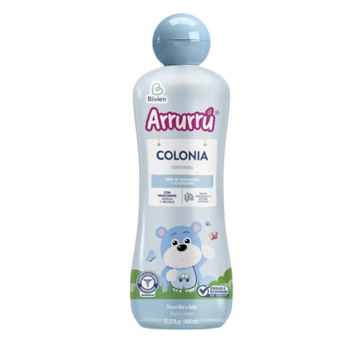 Yahve - Colonia Arrurru para Bebes 400ml (13.52 fl oz) (400ml (13.52oz) Azul (Blue)