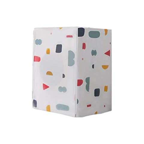 VORCOOL Washing Machine Cover: Tumble Dryer Cover Washer Dryer Cover Waterproof Anti-splash for Automatic Washer Roller 1Pcs (2 Random Patterns) Cover