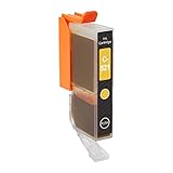 Couleur: Jaune Go Inks 1 Cartouche d\'encre Jaune pour remplacer Canon CLI-521Y Compatible/Non-OEM pour PIXMA Imprimantes