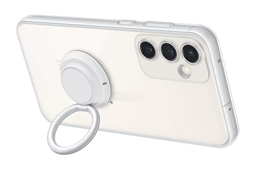 Image of Samsung Galaxy S23 FE Clear Gadget Phone Case, Protective Cover with Grip, Kickstand, Accessories and Attachments Included, Scratch Resistant, US Version, EF-XS711CTEGUS, Transparent