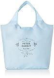 [PETER RABBIT(TM) ピータ―ラビット(TM)] トートバッグ 軽量 保温保冷折りたたみエコバッグ L 0638-000 ブルー