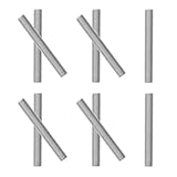 jojofuny 10 Stück Sicherungsstifte Stahl 1/2 Zoll Schlagschrauber Steckschlüssel Ersatz Zubehör für Elektrische Druckluftwerkzeuge Langlebig und Kompakt für Mechanische Reparaturen