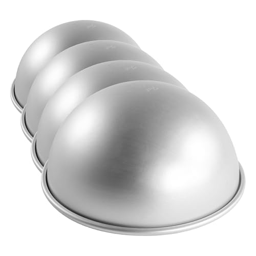 PHA-8 Anodized hemispheres pan set, 8 x 4 in (pack of 4)