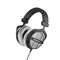 Open backed over-ear headphones, ideal for professional mixing, mastering and editing. Perfect for studio applications thanks to their transparent, spacious, strong bass and treble sound. The soft, circumaural and replaceable velour ear pads ensure h...