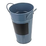 Décoration de jardin : ce vase d'art floral décoratif est l'un de vos pour votre famille et vos amis. le vase ne peut pas retenir l'eau, ce vase de ferme est parfait pour les fleurs artificielles, vous mettez des fleurs, veuillez y mettre un une bouteille en plastique pour tenir l'eau.