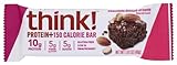 Think Products thinkThin Lean Protein & Fiber Bars Chocolate Almond Brownie -- 10 Bars