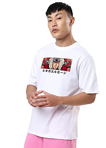 Image of crazymonk Naruto Jiraiya Anime Oversized T-Shirt