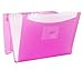 Produktbild ELBA 400104384 Fächermappe Urban 10er Pack aus Kunststoff DIN A4 12 Fächer transluzent pink mit Gummibandverschluss