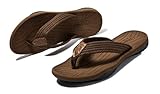  Yukefeng -Flip-Flops For Men,Zapatillas de Hombre, Chanclas,Zapatos de Playa y Piscina para Hombre (marrón, Numeric_43)
