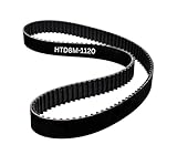 SHIVLAHERI HTD 8M-1120 Timing Belt, 1120mm Length, 8mm Pitch, 140 Teeth – Rubber Power Transmission Belt for CNC, Machines, 3D Printers (Pack Of-1)