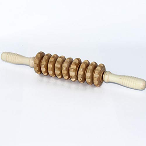 DOITOOL Massageador de madeira para massagem, massagem, massagem, massagem, massagem, massagem, cabe