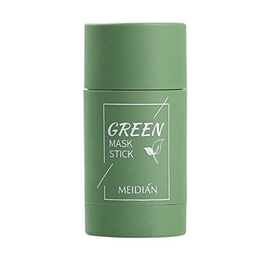 Green Tea Purifying Clay Stick Mask, Face Moisturizes Oil Control, Deep Clean Pore, Improves Skin,for All Skin Types Men Women 1pcs