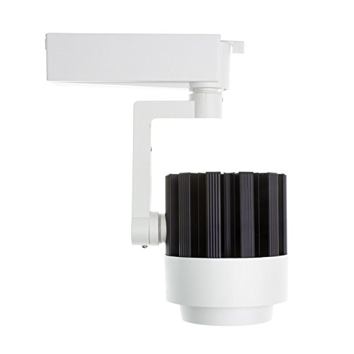 Einphasige LED-Schiene 2 M Weiß – Für Strahler, Aluminium, ONSSI