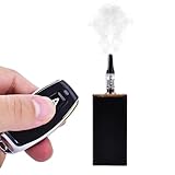 Yiduomileメタルスモークマシン、写真撮影、パーティー、雰囲気作り用のミニスモークマシン - 丈夫でポータブルなフォグジェネレーター(ゴールドメタル3)