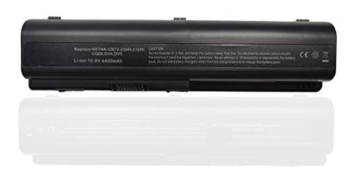 PowerZJS HSTNN-CB72 HSTNN-LB72 HSTNN-IB72 HSTNN-DB72 HSTNN-CB73 Batería para HP Pavilion CQ40 CQ45 CQ50 DV4 DV5 CQ61 CQ60 G50 G61 G60 CQ70 CQ71 G70 Batería para portátil [10,8 V 4400mAh]