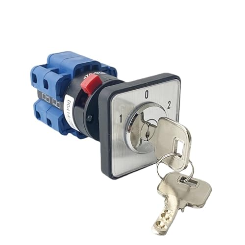 Interrupteur à came LW26-32F/2 32A à clé pour transfert d'alimentation