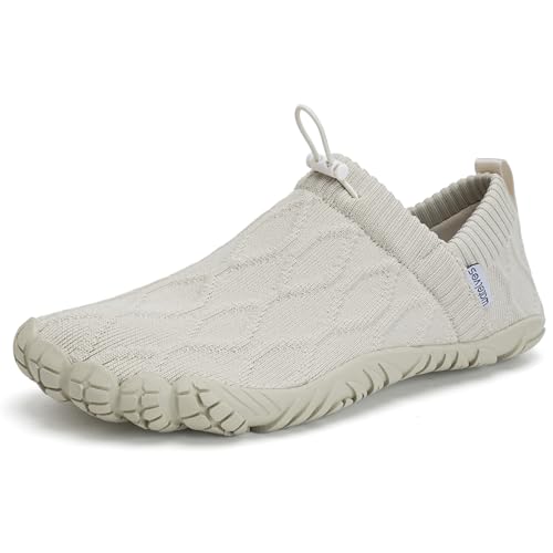 WateLves Barefoot Water Shoes Women Men Minimalist Comfortable Walking Shoes Beach Outdoor Running Sneakers (Apricot,38) by WateLves - Used condition - US$32.56