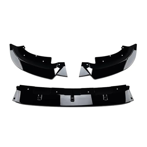 3X 2018����2021�N�Ή� X3 G01 Pre-Lci �t�����g�o���p�[�Z�p���[�^�[ �o���p�[���b�v�X�|�C���[�X�v���b�^�[ �O���X�u���b�N �J�[�{���t�@�C�o�[(Glossy Black)