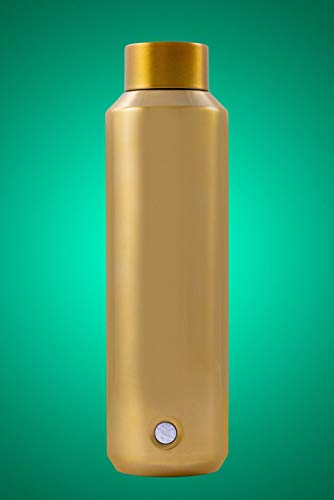 Starbucks Gold High Gloss Vacuum Insulated Stainless Steel Water Bottle with Screw Top (20 OZ)