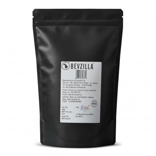 Image of Bevzilla 1kg Vanilla Instant Coffee Powder | Makes 500 Cups | Made For HoReCa