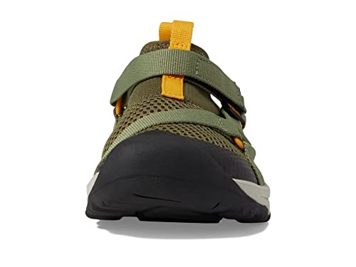 Teva Outflow Universal Sandal, Dark Olive/Olive Branch, 4 Us Unisex Little Kid #TOP5