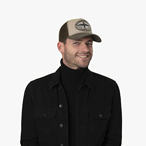 Stetson Aviation Trucker Cap Men Beige One Size #TOP1