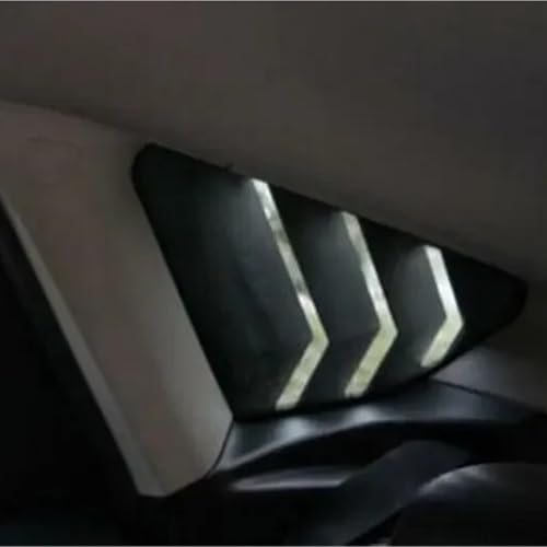 Spoiler de vitre latérale aspect carbone premium pour Focus Hatchback