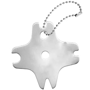 Nkmujil Grillschaber Edelstahl LJ225 Grillrostreiniger