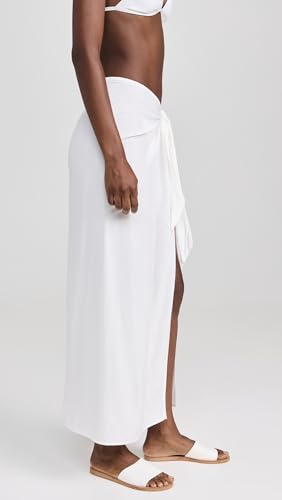 L*Space Portela Sarong for Women, Swimsuit Coverup for Beach, Wrap Front and Adjustable Hip Ties, Stylish Skirt for Summer4