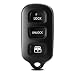 for Toyota Key Fob Cover Toyota 4Runner Sequoia Key Fob Cover Case Shell Replacement