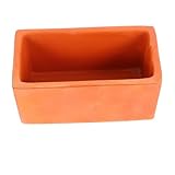 Pièce décorative : pas seulement un pot de fleurs, mais aussi un objet décoratif qui ajoute un attrait naturel et à votre maison, se fondant parfaitement dans n'importe quel style de décoration, pots de plantation, petite jardinière rectangulaire