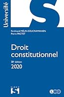 Droit constitutionnel 2020 - 38e ed. (Université) 2247189245 Book Cover