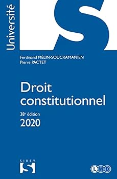 Paperback Droit constitutionnel 2020 - 38e ed. [French] Book