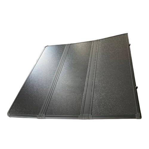BTRWEDOW Best Hard Folding Tonneau Truck Bed Cover Compatible for F150 5.5ft 2015 Aluminium Accessories