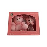 Parfum peluche Coffret parfum + Peluche bébé - 50 ml (Léa l\'ours Rose)