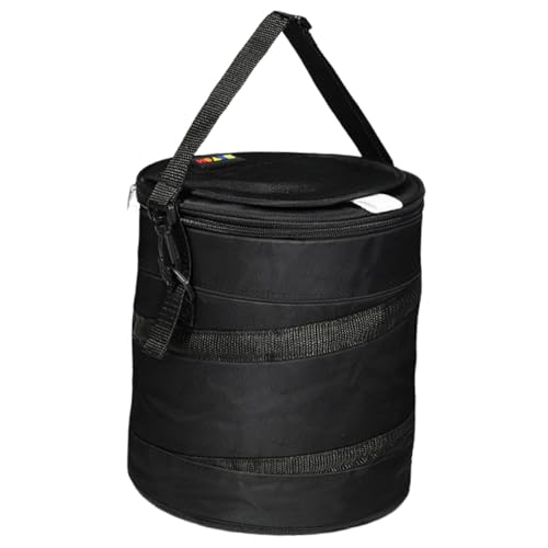 Aosekaa Golf Bag Oxford Cloth with Handle Foldable Gifts for Golfers Men Accessories Black for Camping Outdoor Hiking Travel