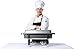 Tiger Chef 8 Quart Full Size Stainless Steel Chafer and 3 1/3rd Size Chafing Dishes Food Pans and Cool-Touch Plastic on Top
