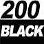 200Pcs-Black