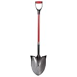 RootSlayer Pelle à Rebords – Pelle Ultra Pointu pour Tous Types de sols – Lames en Acier Carbone – Noir/Rouge – 110x11x22 cm