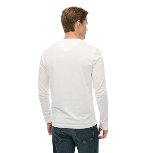T shirt Superdry Classic Essential Grandad - vue 3