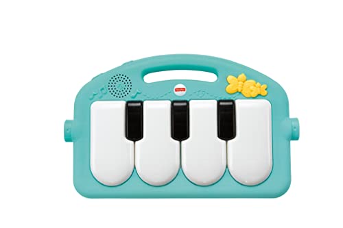 Fisher-Price Kick & Play Piano Baby Gym, activiteitenmat met verwijderbare muziekpiano en verplaatsbaar speelgoed voor baby's, HBB73 - Afbeelding 5