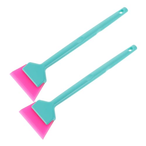 MAGICLULU 2pcs Car Window Tinting Scraper: Glass Scraper - Plastic Film Application Squeegee for Car and Mirrors - Window Tint Squeegee
