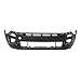 MGWILL Renegade Front Bumper Cover Set Upper & Lower Compatible with 2015 2016 2017 2018 Je-ep Renegade 5XB40LXHAA 5UX70TZZAA Set of 2