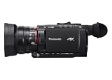 Panasonic X1600 4K Camcorder for Directors, Wide Angle Telephoto Lens with 24x Zoom, Hybrid O.I.S., 4K High-Precision AF with Face Detection, Heat Dispersing Design, Wireless Controls - HC-X1600J