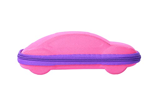 Image of Koochie-Koo Attractive Cool UV Protective Platic CuteFull Frame Sunglasses With Car Shaped Storage Box, Black Lense Stylish Sunglasses For Boys And Girls From 2-6 Years (Pack Of 1, Blue)