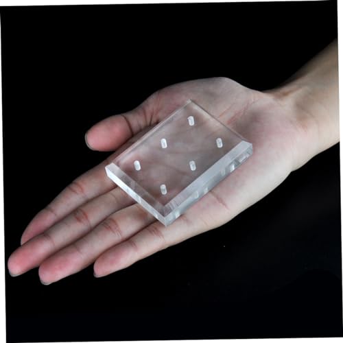 Organizador acrílico transparente para brocas de uñas miniatura 2