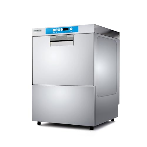 Commercial Dishwasher, High-Temp Undercounter Dishwasher, 40 Racks/Hr, 208-240V, 1 Phase Stainless...